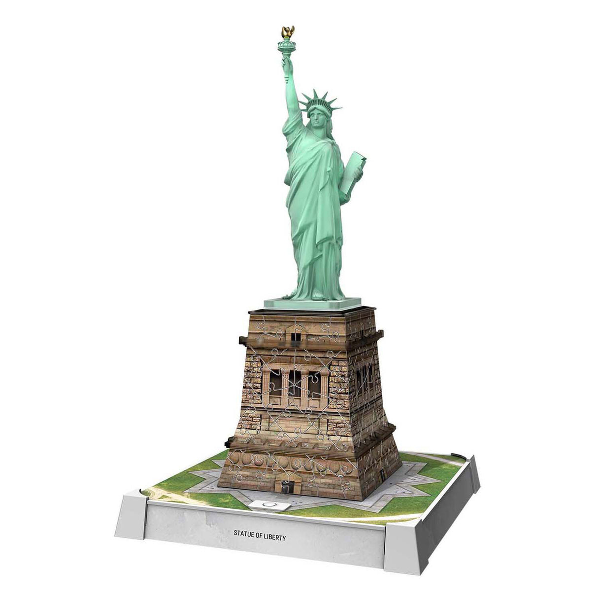 Ravensburger 3D puzzle iconics Socha svobody - se světlem - 128 ks.