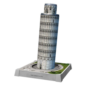 Ravensburger 3D Puzzle iconics Tower vu Pisa - mat Luucht - 231pcs.