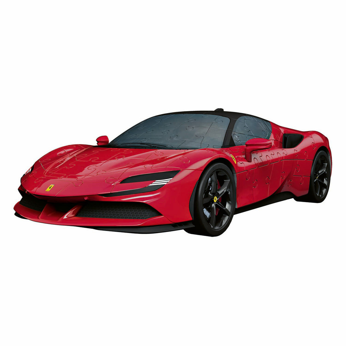 Puzzle 3D Ravensburger ikony Ferrari SF90 Stradale - 163 elementy.