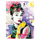 Ravensburger creart maling efter nummer - audrey hepburn
