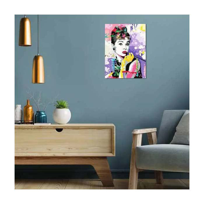 Ravensburger creart maling efter nummer - audrey hepburn