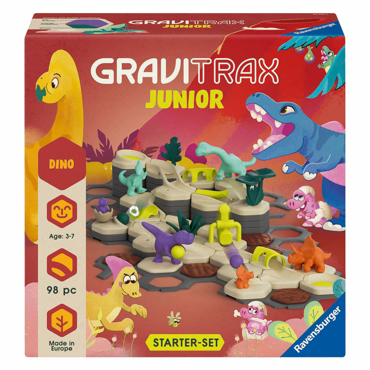 Ravensburger gravitrax junior aloitussetti l dino