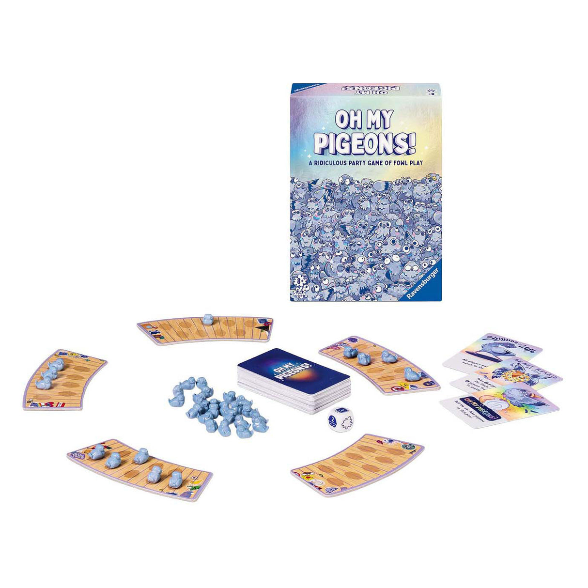 Ravensburger Oh My Pigeons Game - 2-5 Players