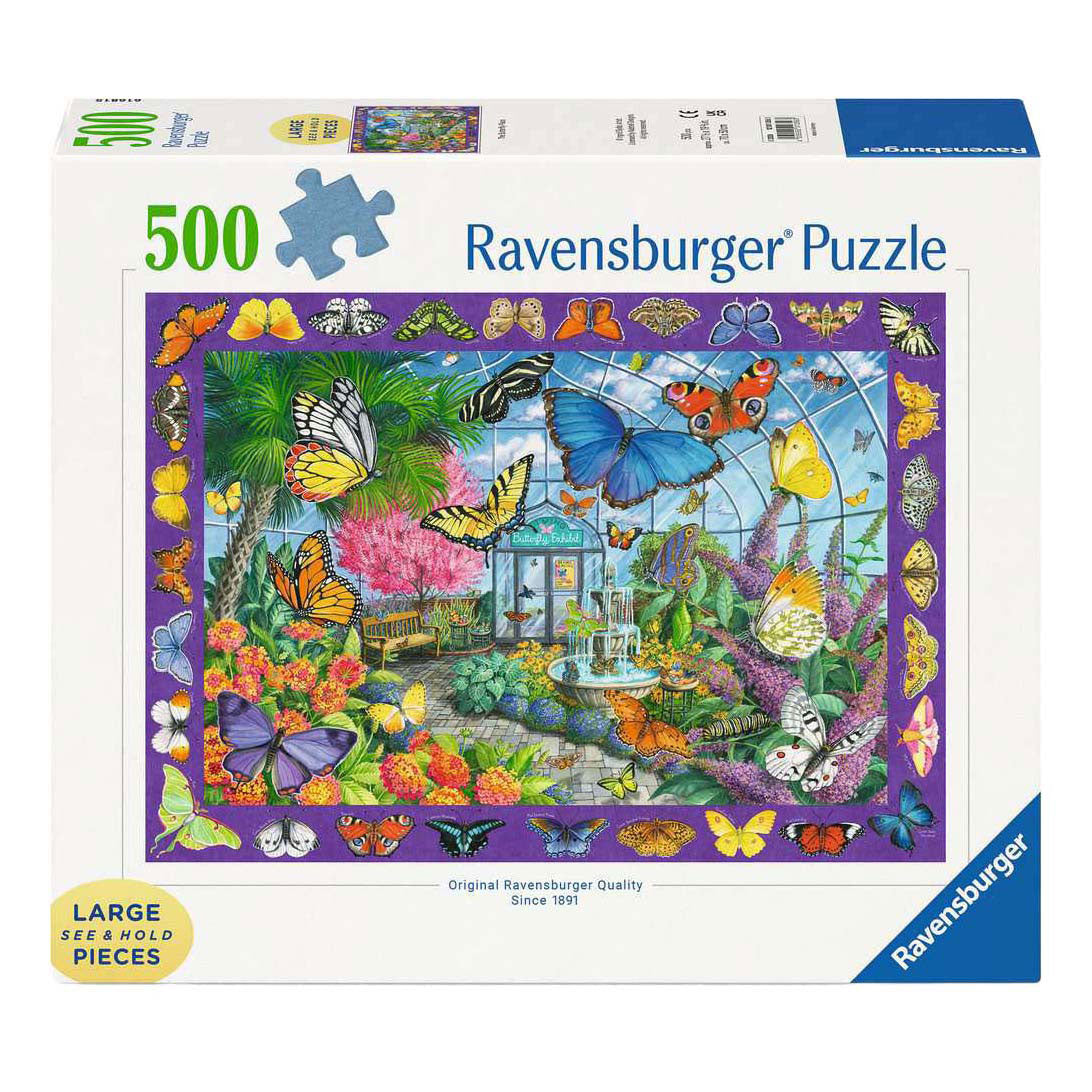Ravensburger palapeli perhospaikka - 500 kpl.