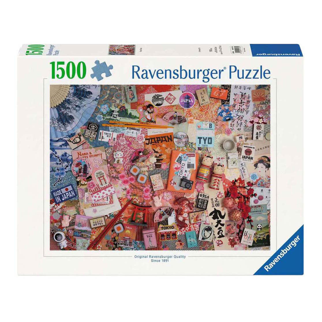 Ravensburger Jigsaw Puzzle Trip to Tokyo - 1500 pc.