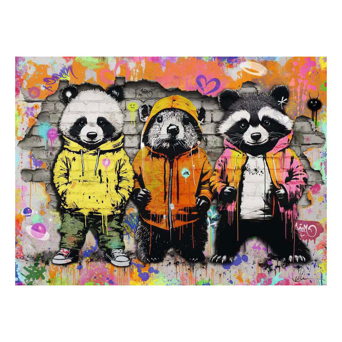 Ravensburger jigsaw puzzle furry friends - 500 pcs.