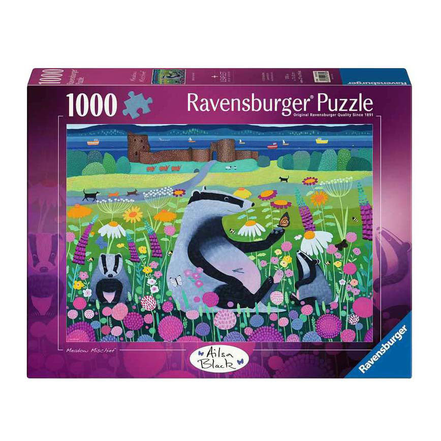 Ravensburger Jigsaw Puzzle - Meadow Mischief - 1000 pieces