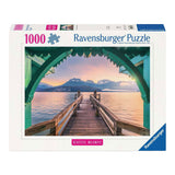 Ravensburger Jigsaw Puzzle - Footbridge at Lac d'Annecy - 1000 Pieces