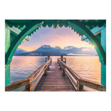 Ravensburger Jigsaw Puzzle - Footbridge at Lac d'Annecy - 1000 Pieces