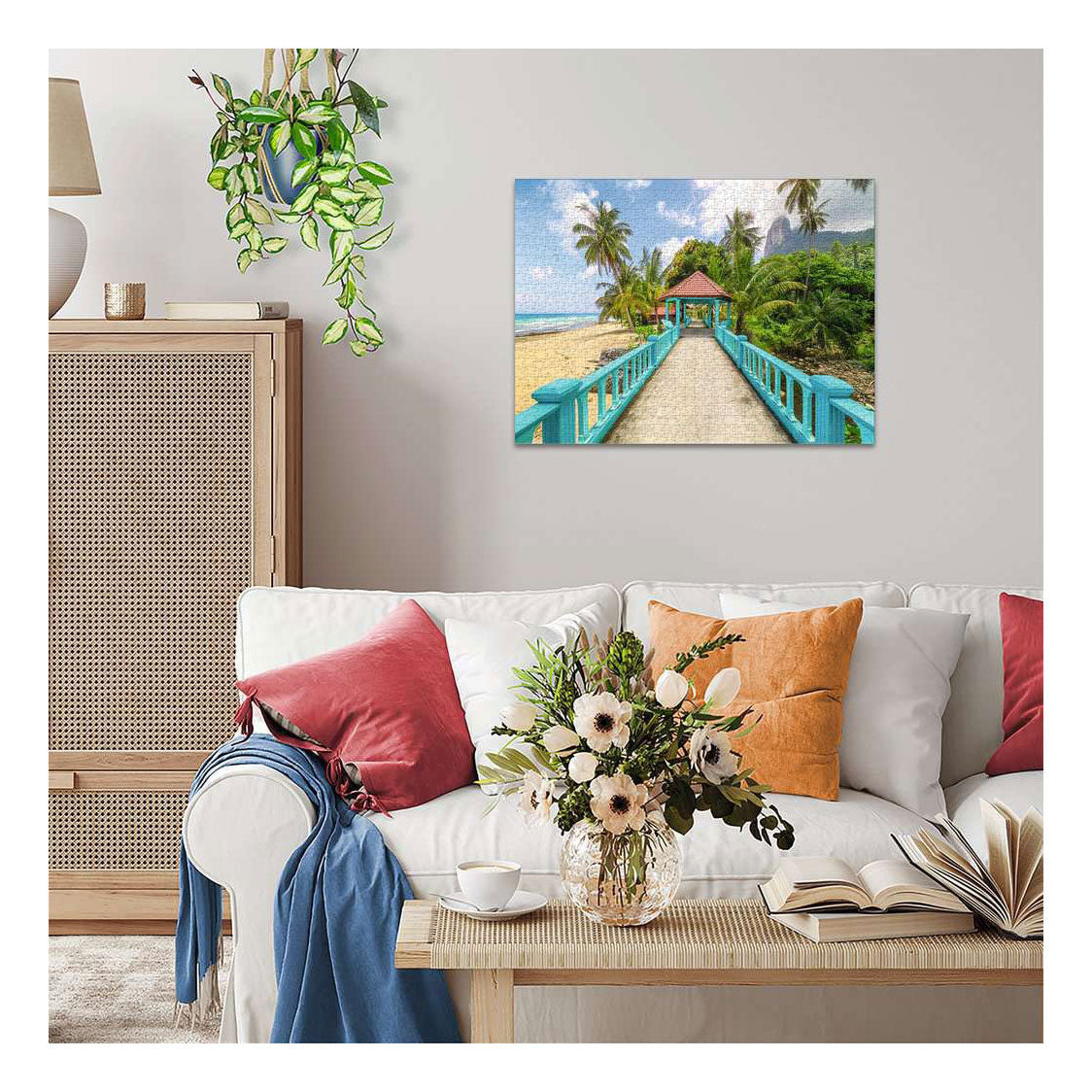 Ravensburger Jigsaw Puzzle Colorful Bridge in Malaysia - 1000 pcs.