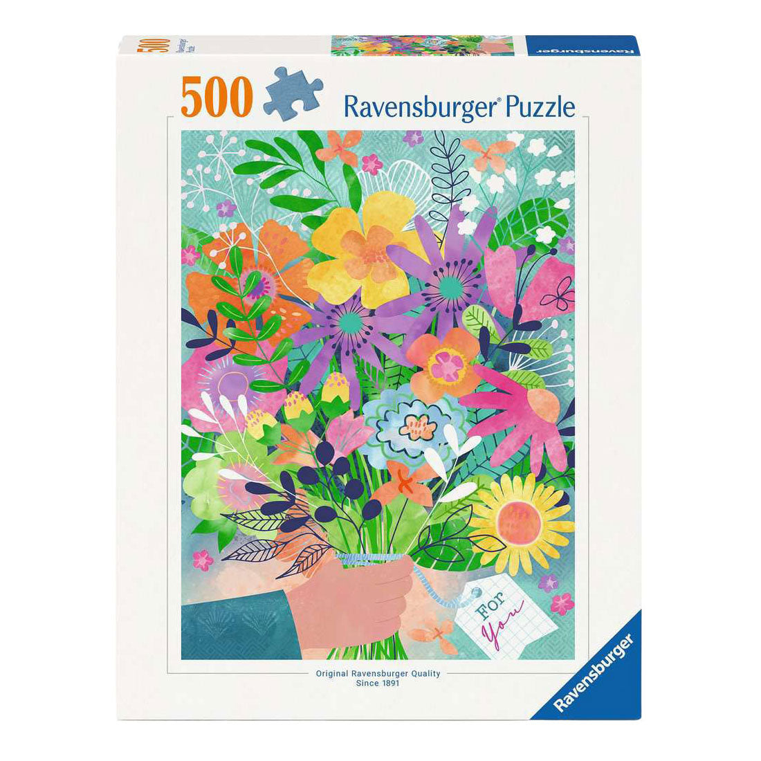 Ravensburger jigsaw puzzle flowers for you - 500 pcs.