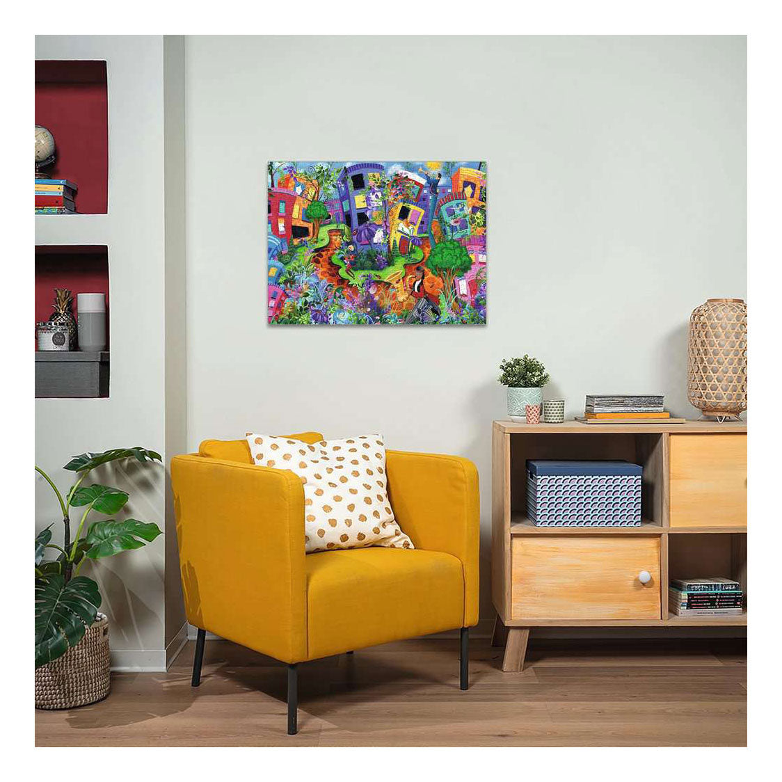 Ravensburger palapeli lady bug lane - 1000 kpl.
