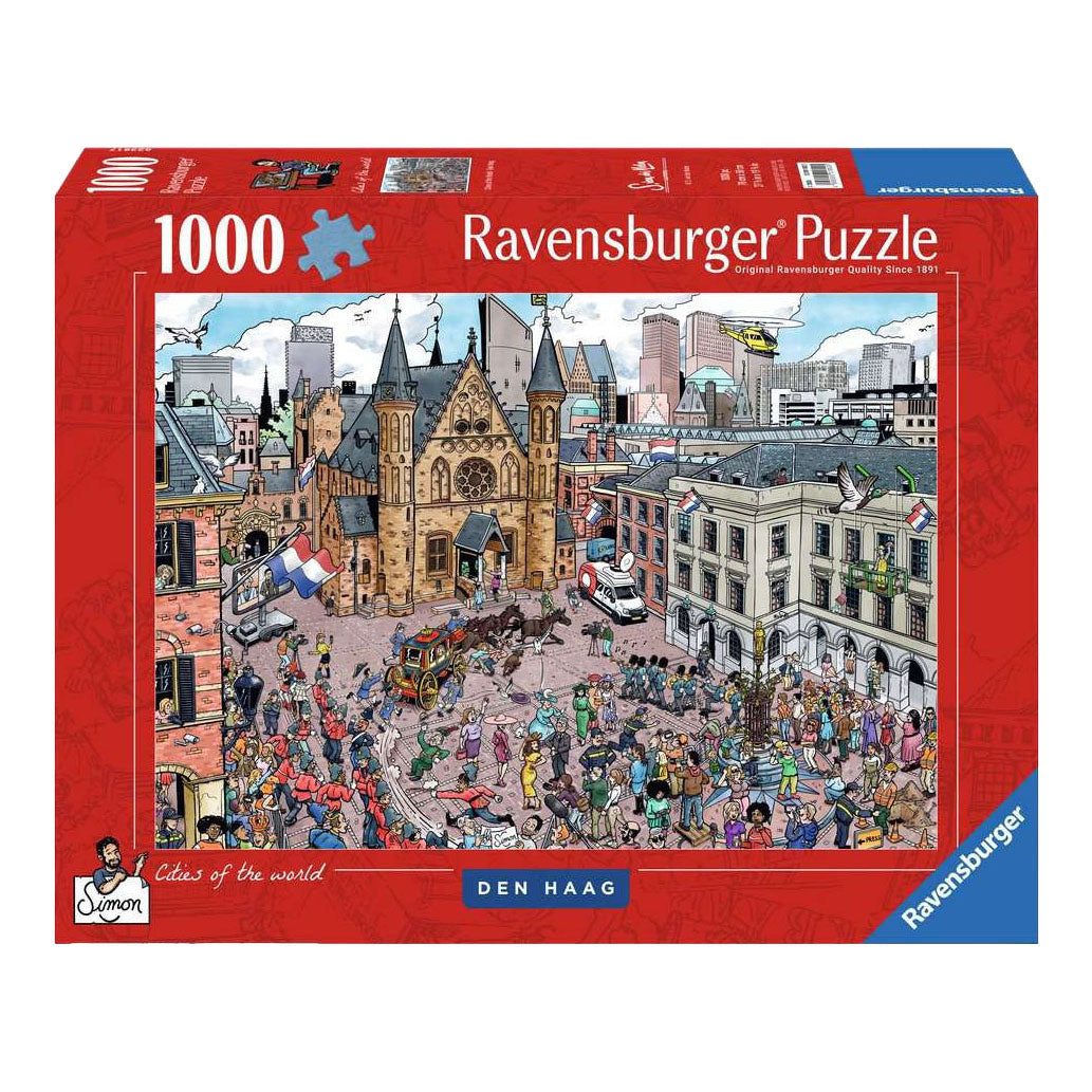 Ravensburger jigsaw puzzle fleroux The Hague - 1000 pieces.