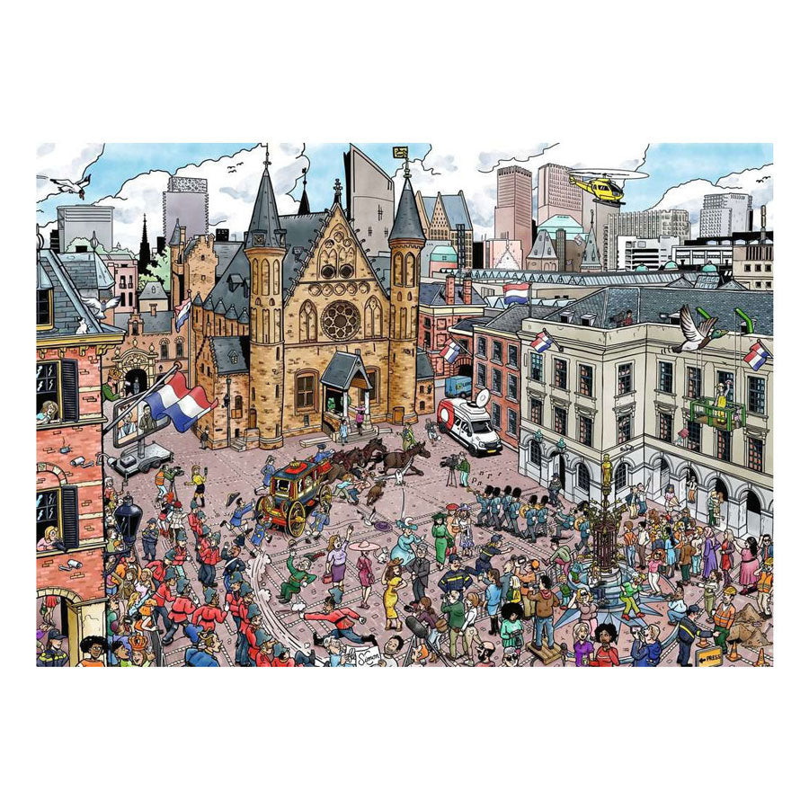 Ravensburger jigsaw puzzle fleroux The Hague - 1000 pieces.