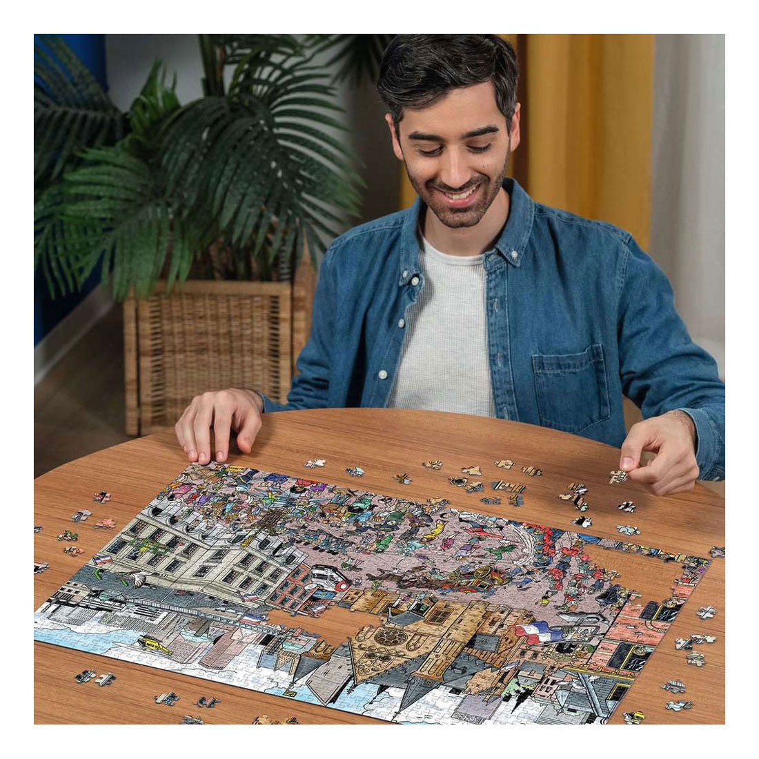 Ravensburger jigsaw puzzle fleroux The Hague - 1000 pieces.