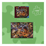 Ravensburger Jigsaw Puzzle Lord of the Rings Frodo's Journey - 1000 pieces.