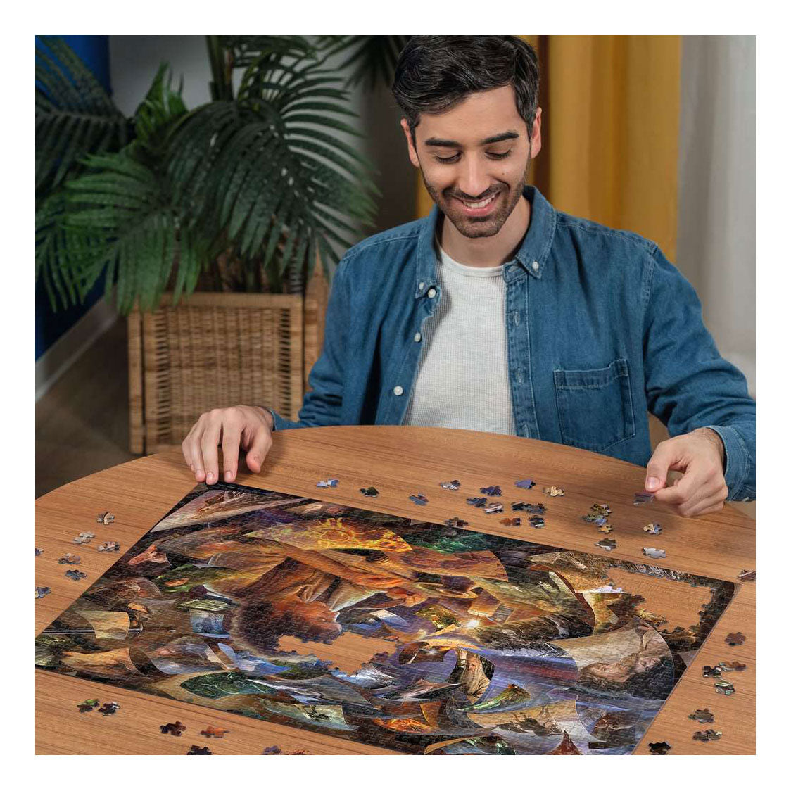 Ravensburger Jigsaw Puzzle Lord of the Rings Frodo's Journey - 1000 pieces.