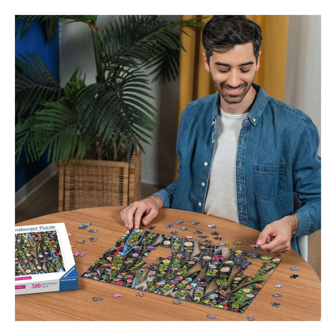 Ravensburger Jigsaw Puzzle Colourful Markets No. 1 - 500 pcs.