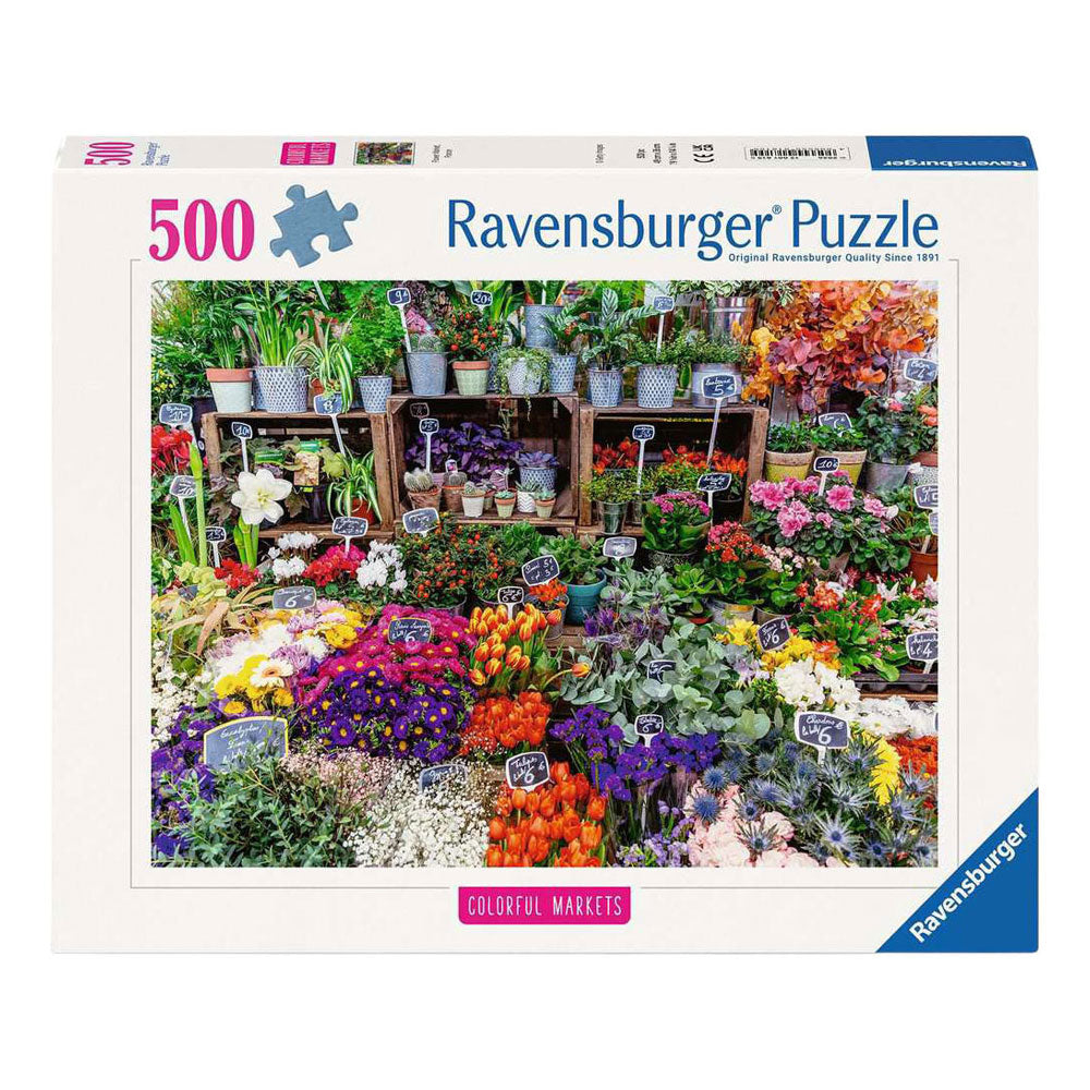Ravensburger palapeli kukkatori, Ranska - 500 kpl.