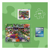 Ravensburger palapeli kukkatori, Ranska - 500 kpl.