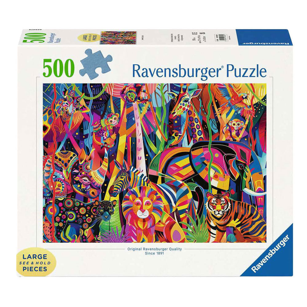 Ravensburger Jigsaw Puzzle Jeweled Jungle - 500 XL pc.