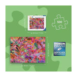 Ravensburger jigsaw puzzle fish in fuchsia - 500 pc.