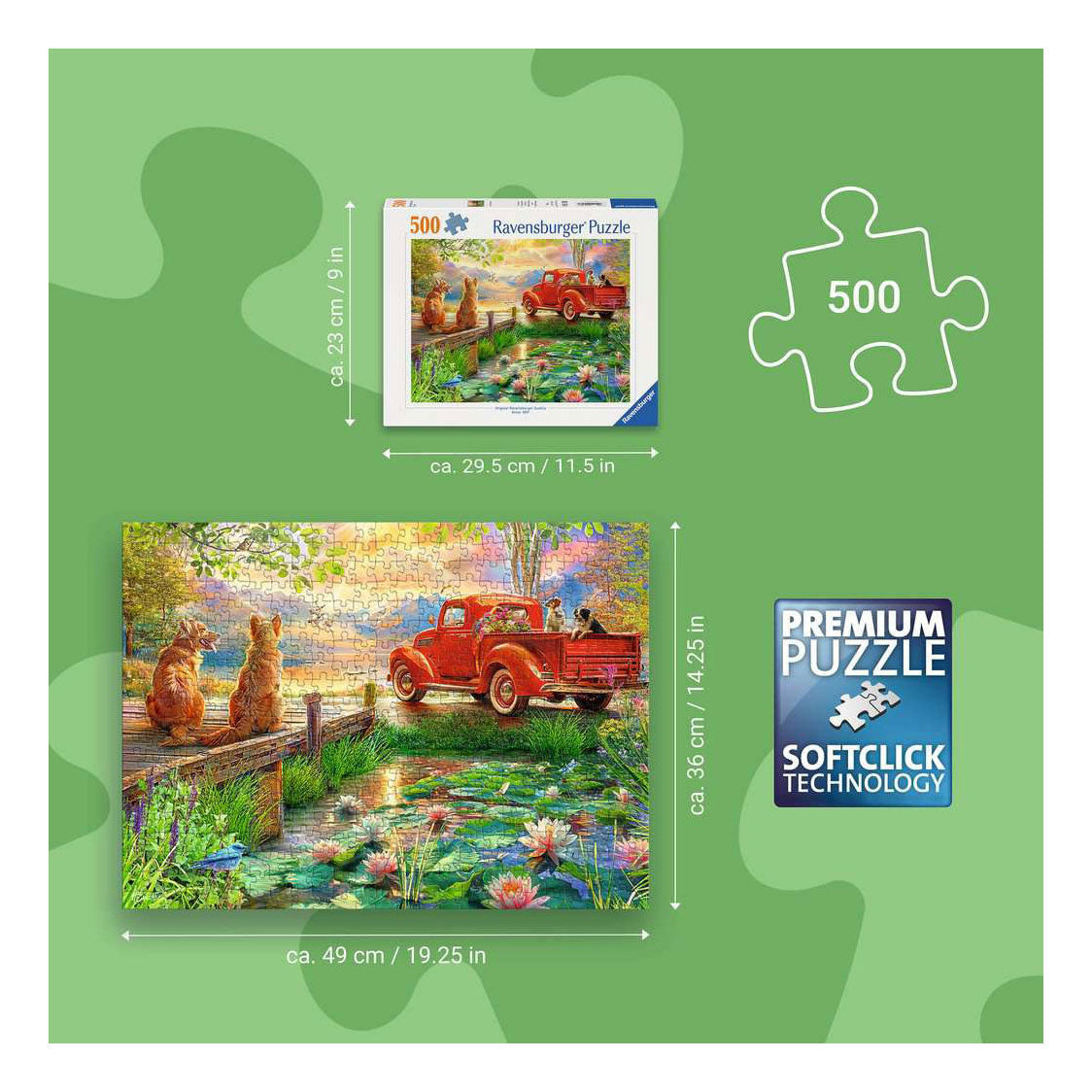 Ravensburger jigsaw puzzle Summer Love 500 pcs