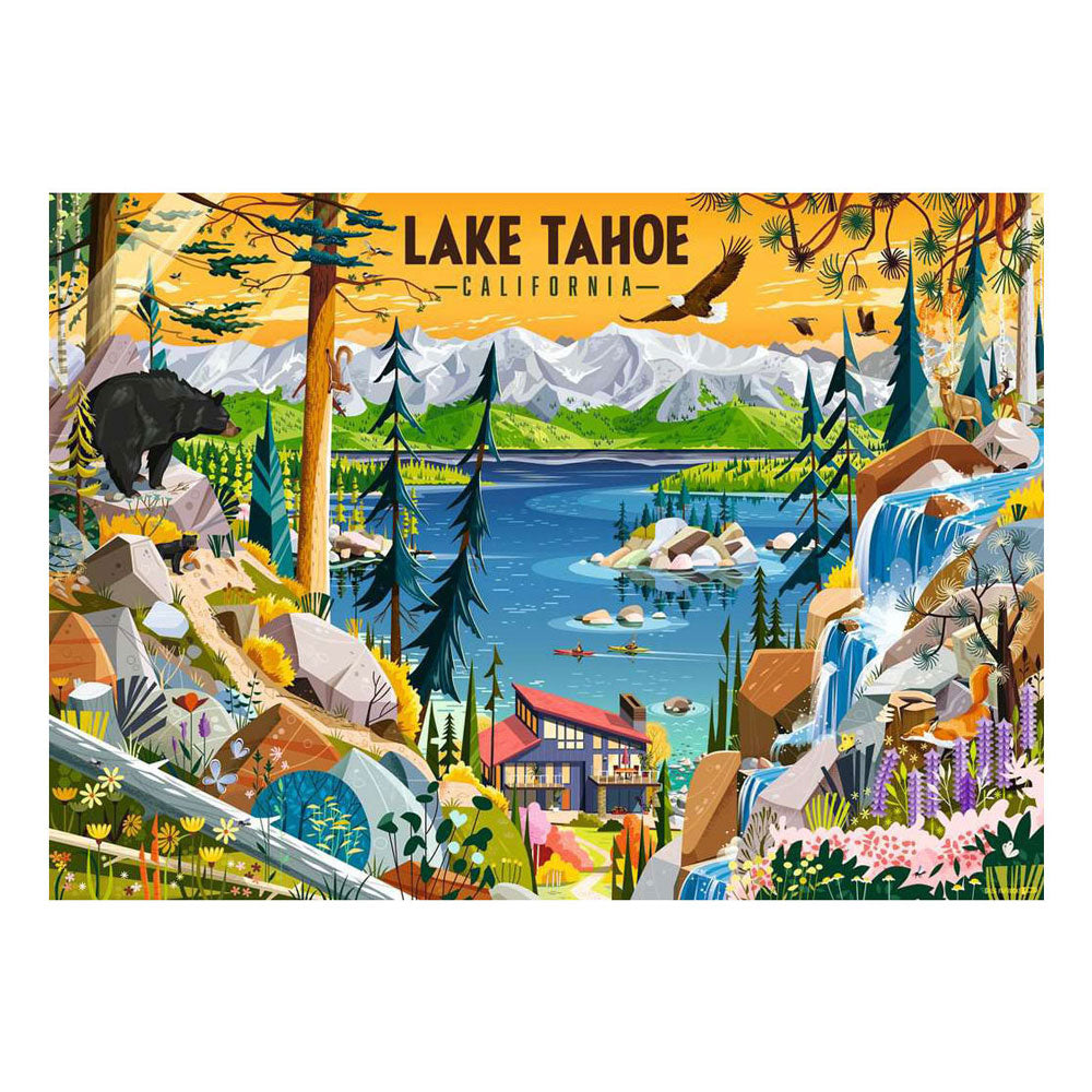 Ravensburger dėlionė šventasis tahoe ežeras - 1000 vnt.