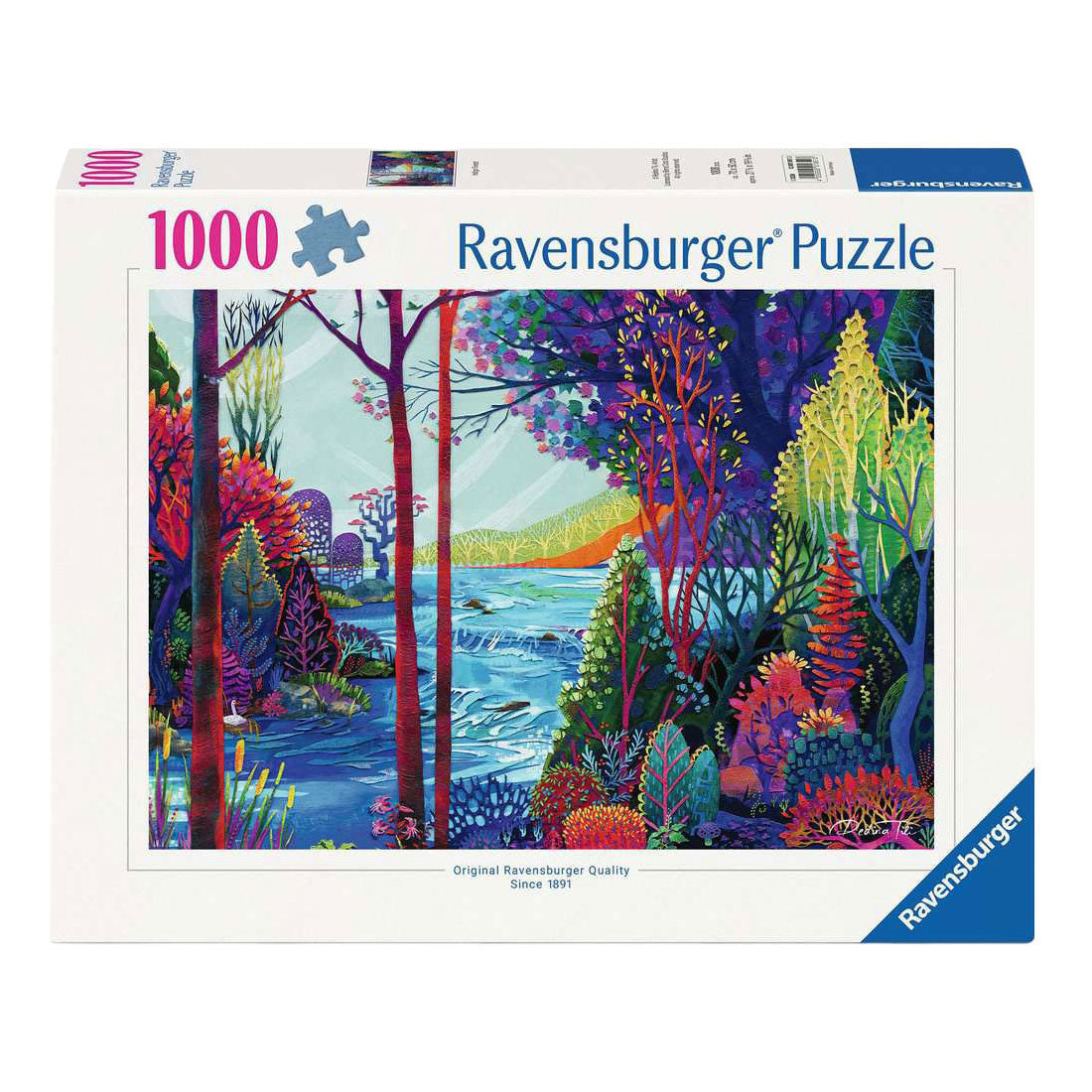 Ravensburger Jigsaw Puzzle Indigo Forest - 1000 Pieces.