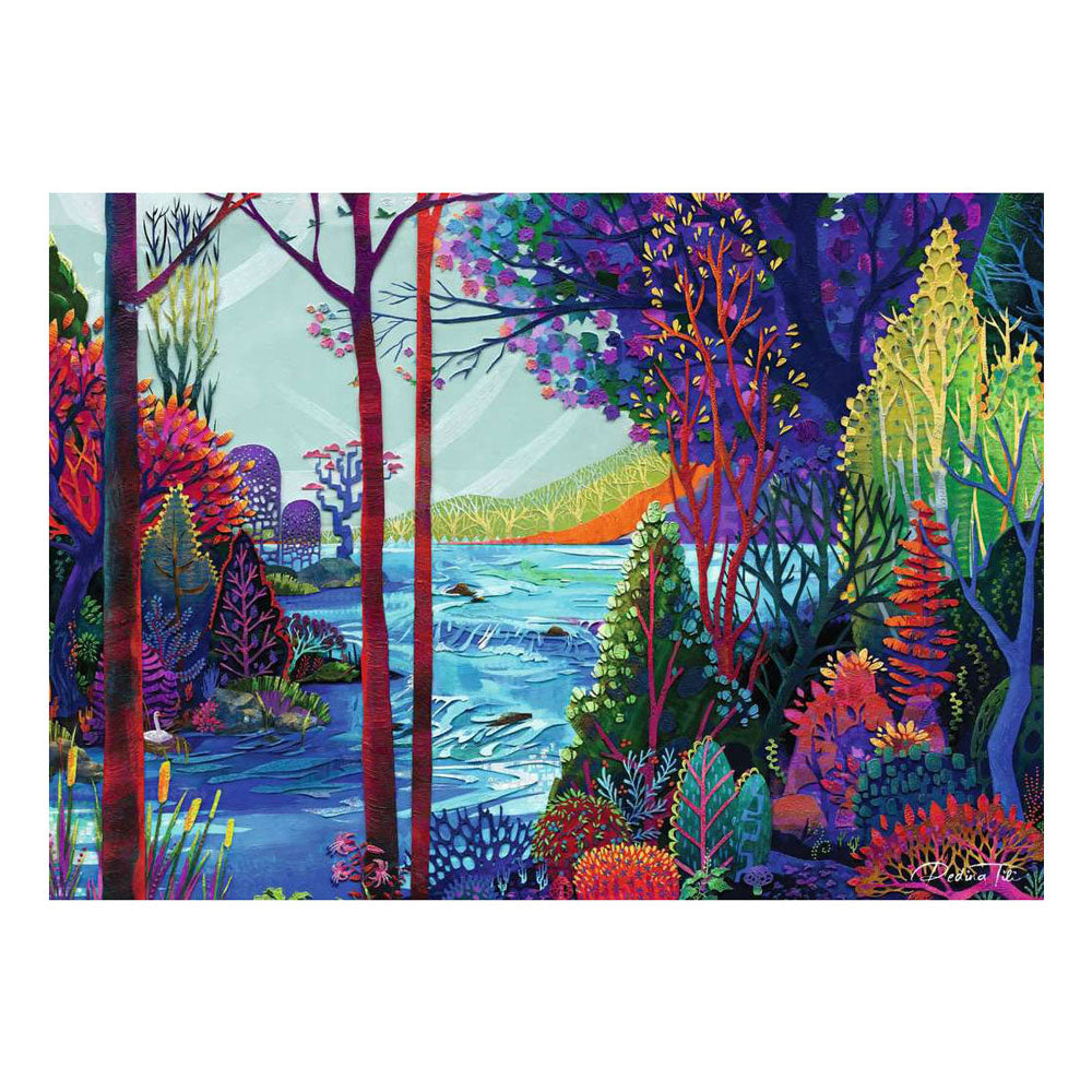 Ravensburger Jigsaw Puzzle Indigo Forest - 1000 Pieces.