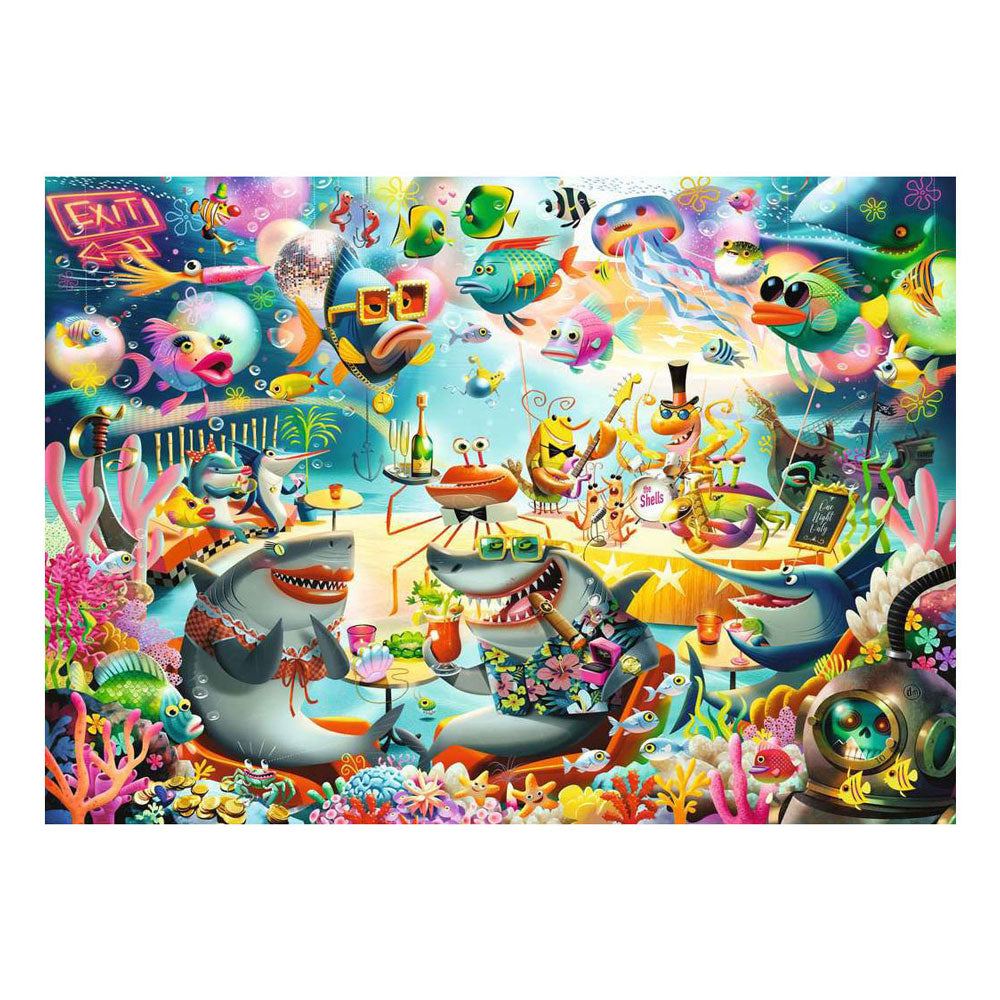 Ravensburger palapeli Ocean lounge 1000 kpl
