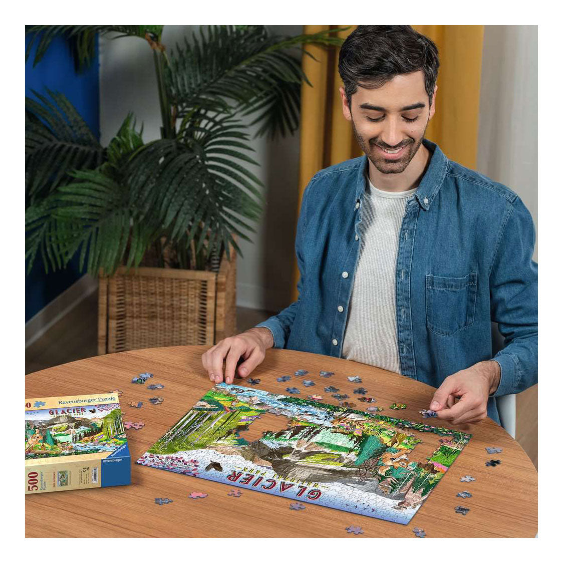 Ravensburger jigsaw puzzle Glacier National Park - 500 pcs.