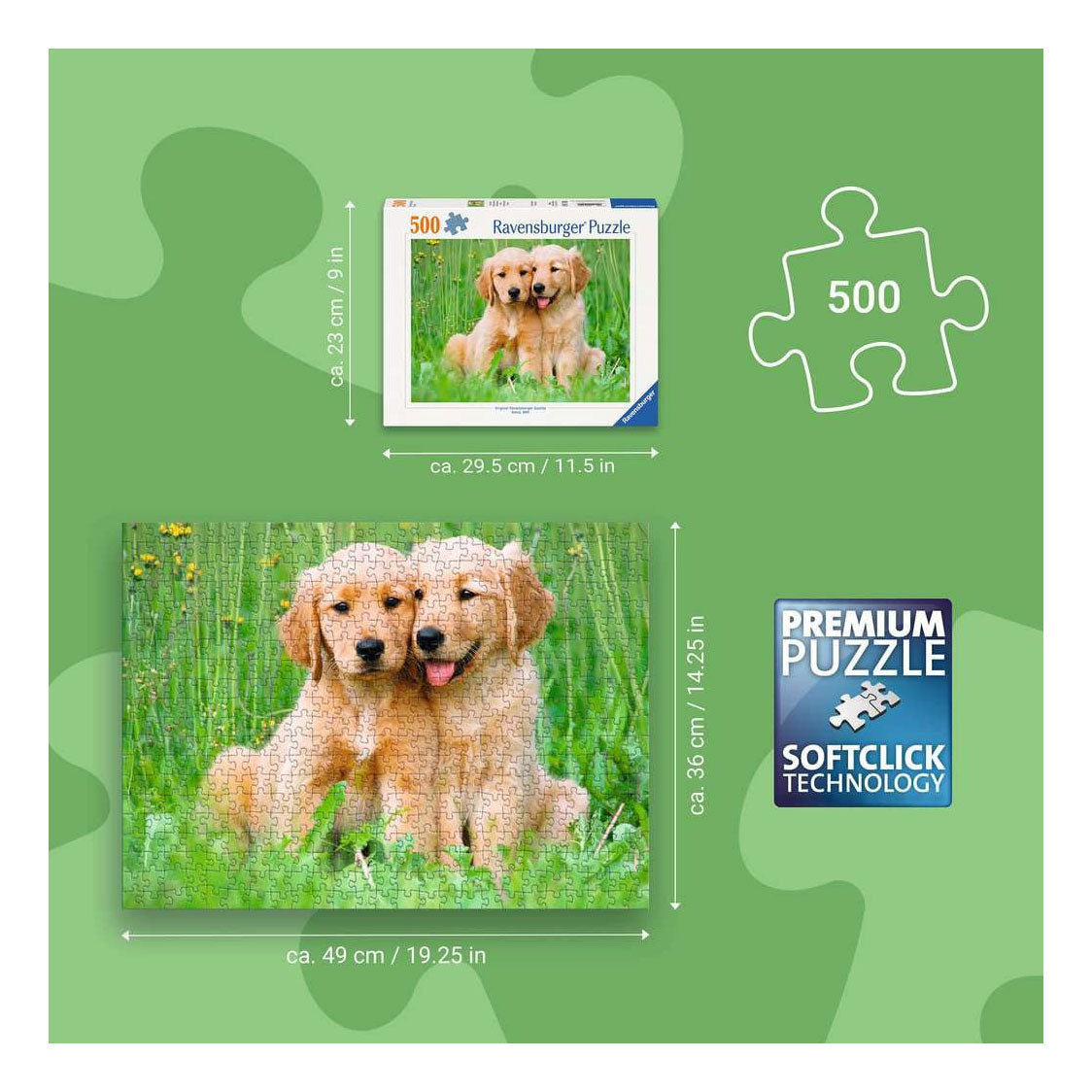 Ravensburger Golden Retriever jigsaw puzzle