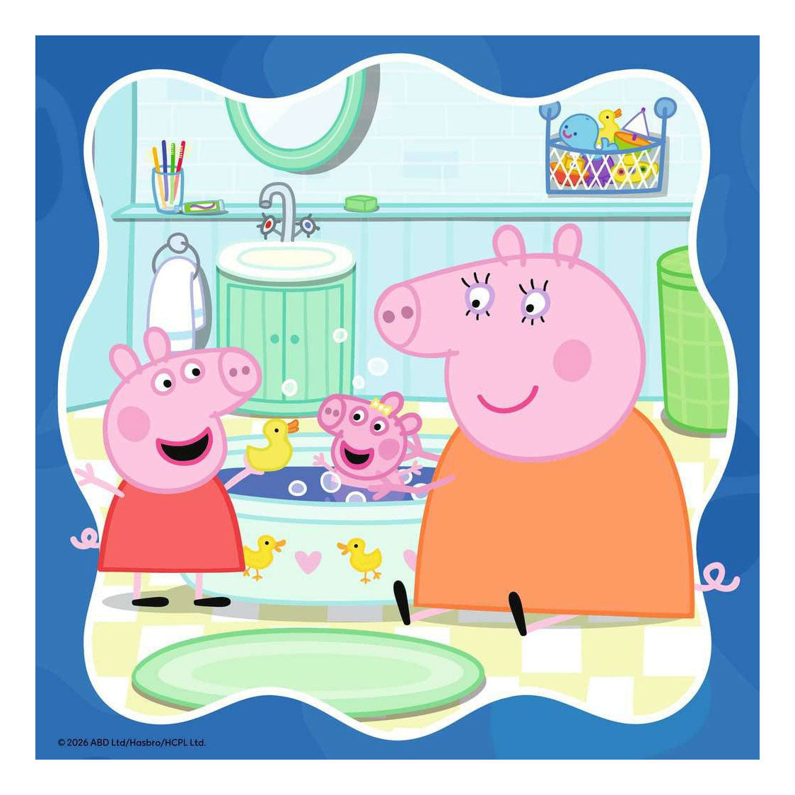 Ravensburger palapeli peppa possu 3x49kpl
