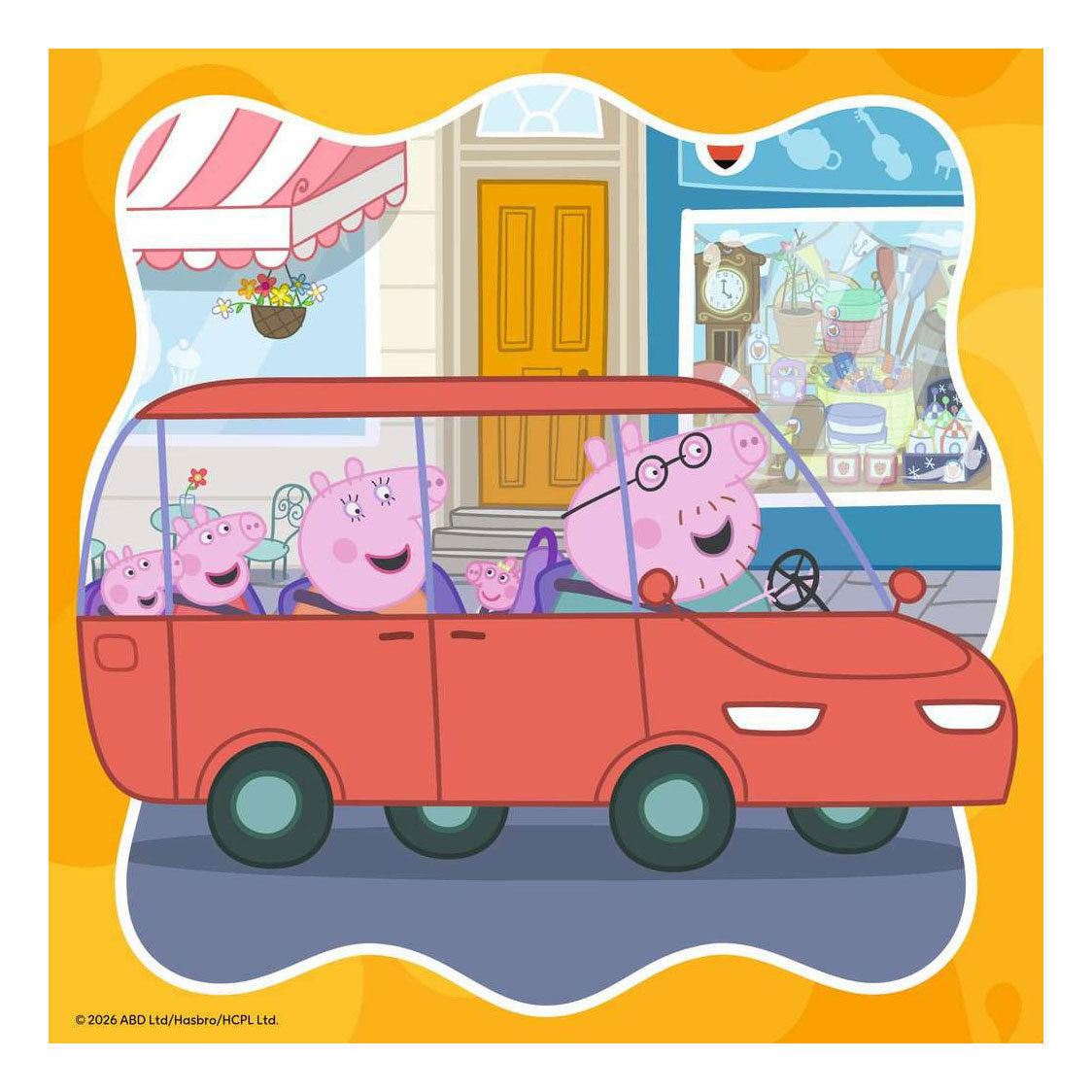 Ravensburger palapeli peppa possu 3x49kpl