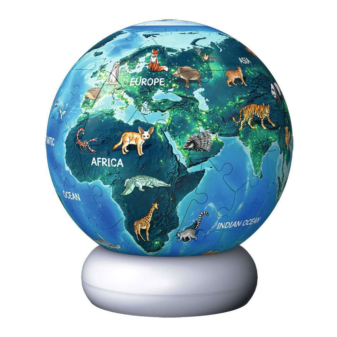 Ravensburger 3D Puzzle Night Light Earth at Night - 72 pcs.