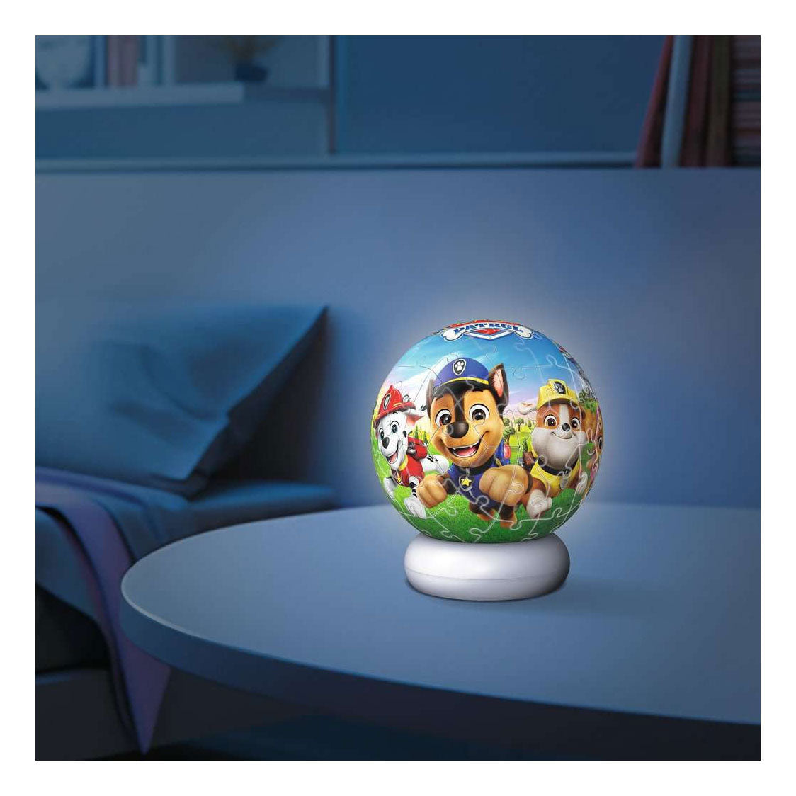 Ravensburger 3D Puzzle Night Light Paw Patrol - 73 pieces.