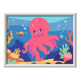 Ravensburger CreArt Paint by Number - Octopus (Neon)