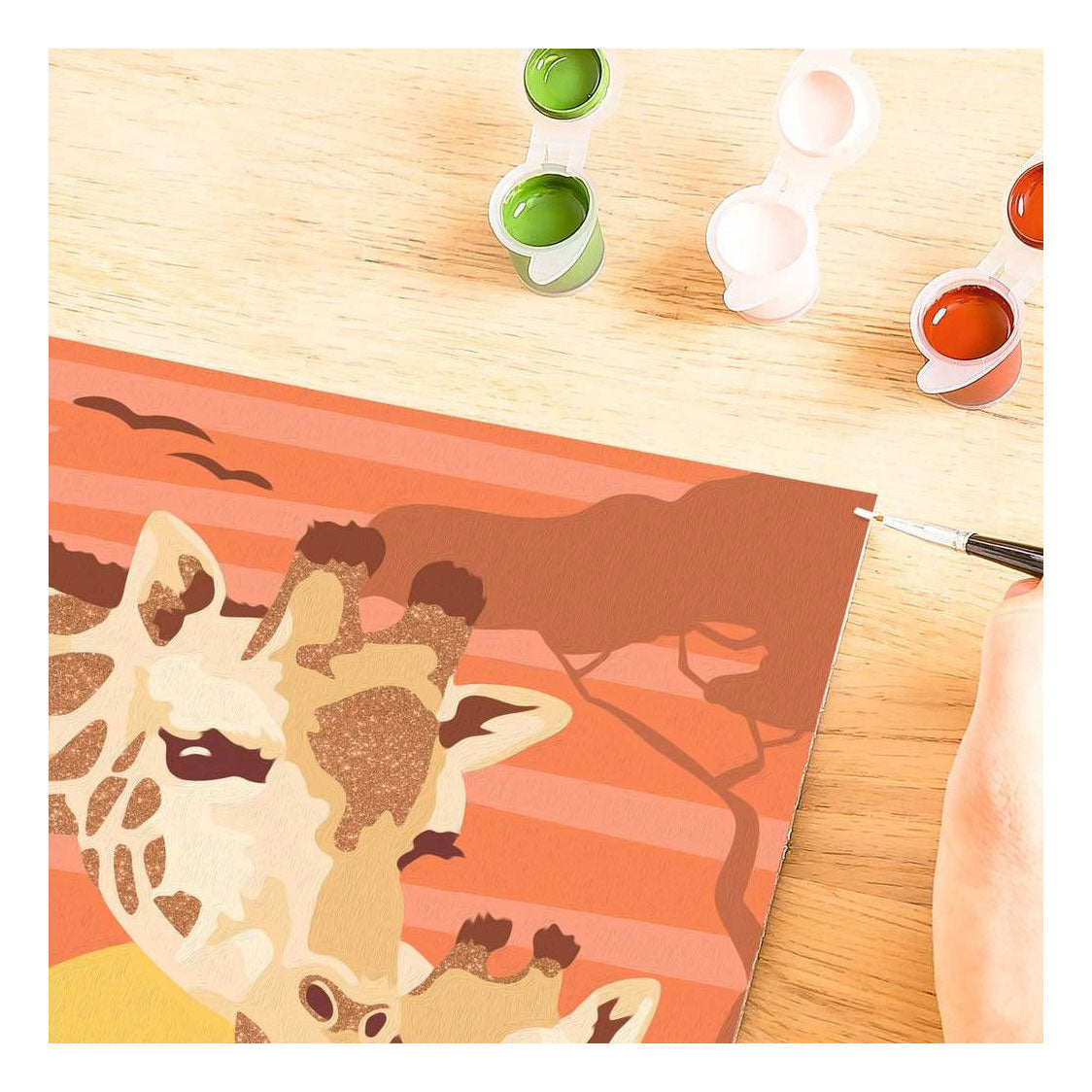Ravensburger CreArt Paint by Numbers - Giraffes