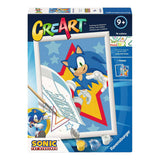Ravensburger CreArt Paint by Number - Speedy Sonic