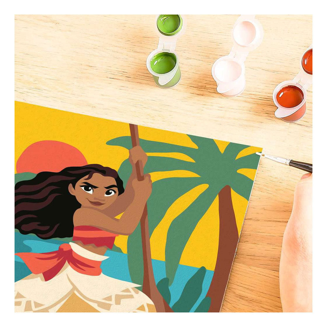 Ravensburger CreArt Paint by Numbers - Vaiana's Adventures