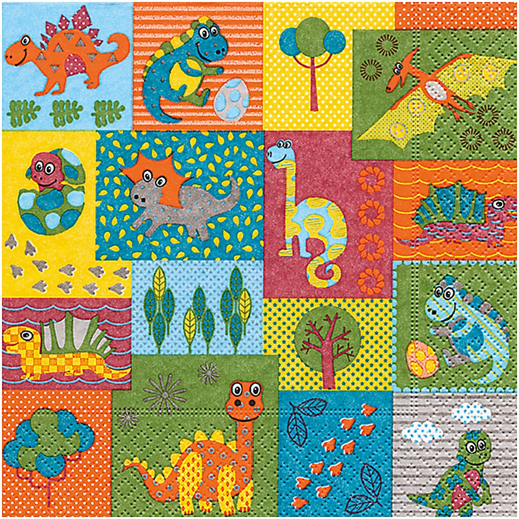 Creativ company servetten, afm 33x33 cm, 20 stuk 1 doos