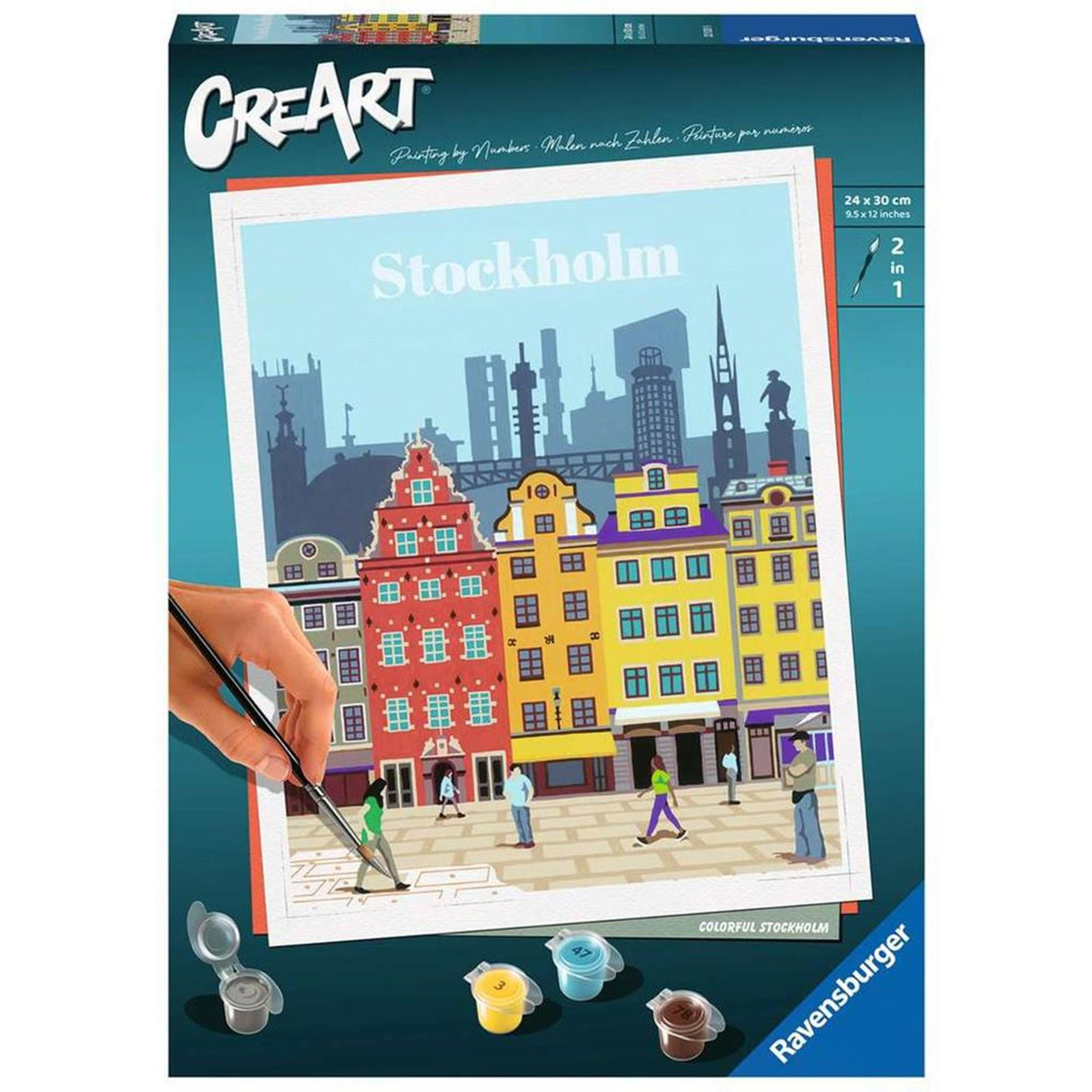 Ravensburger creart colourful stockholm