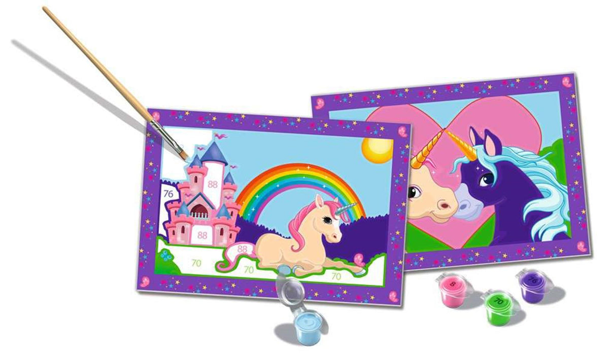 Ravensburger Creart Paint by Numbers - Magical Unicorns