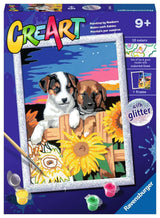 Ravensburger creart auringonlaskun paw-fection