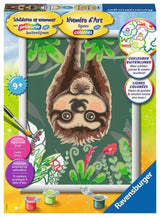 Ravensburger Gemälde nach Nummernfaultier