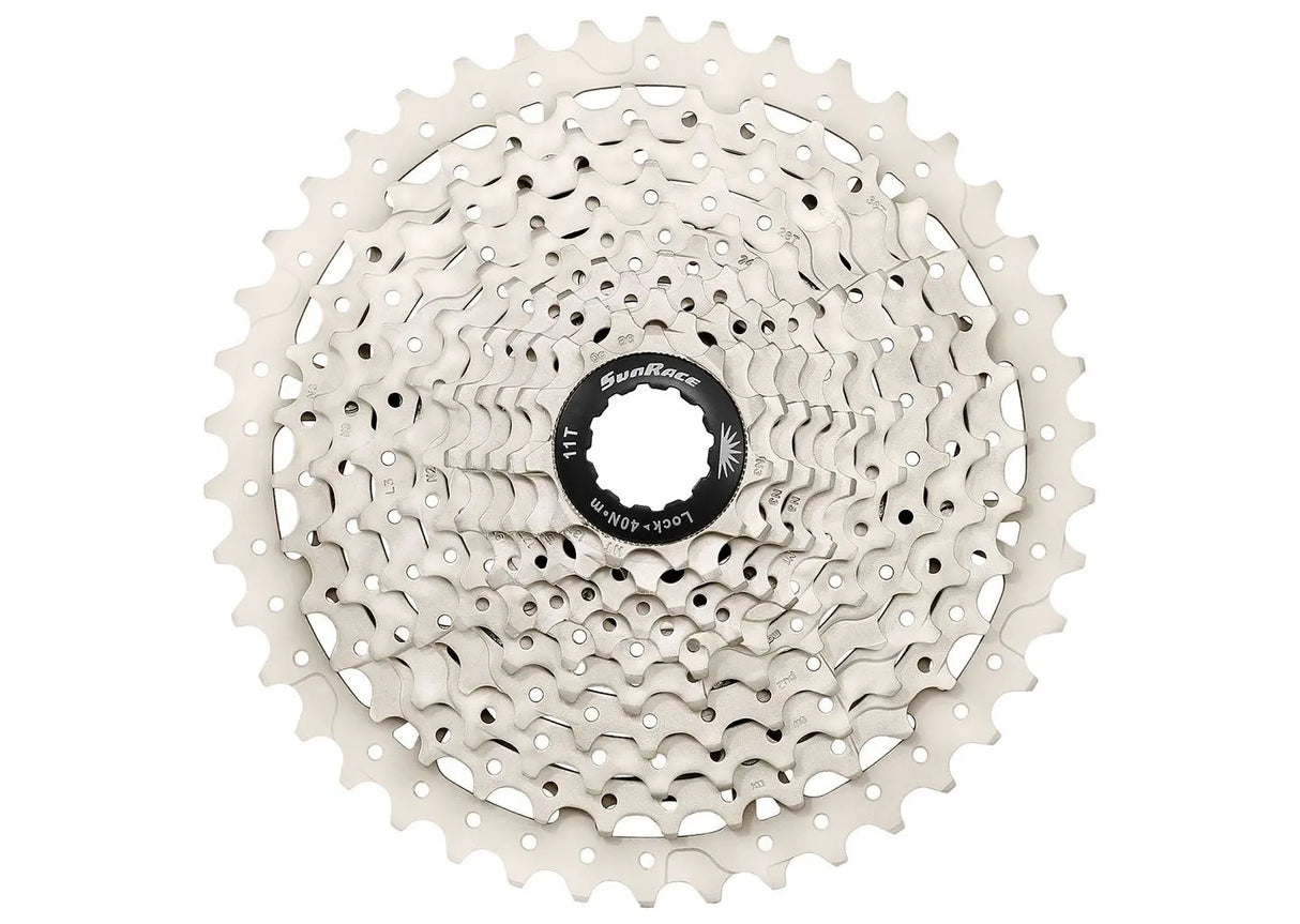 SUNRACE CSMS8 Kassett 11 Speed ​​11-40T. silver