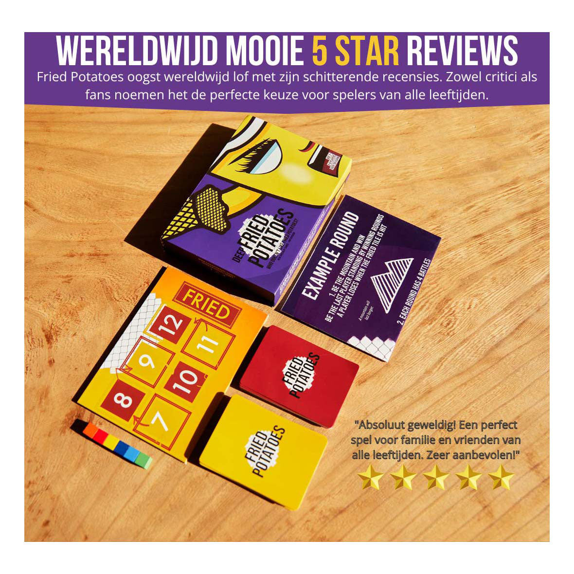 Fried Potatoes Card game Deep Fried Edition (NL)