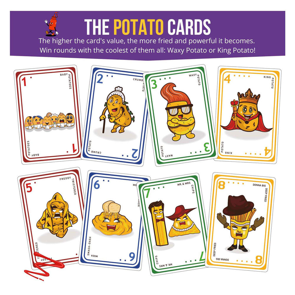 Fried Potatoes Card Game Deep Fried Edition (English)
