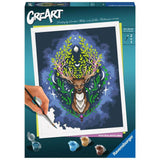 Ravensburger Crect Paint według numeru - Pixie Cold: Mystic Deer